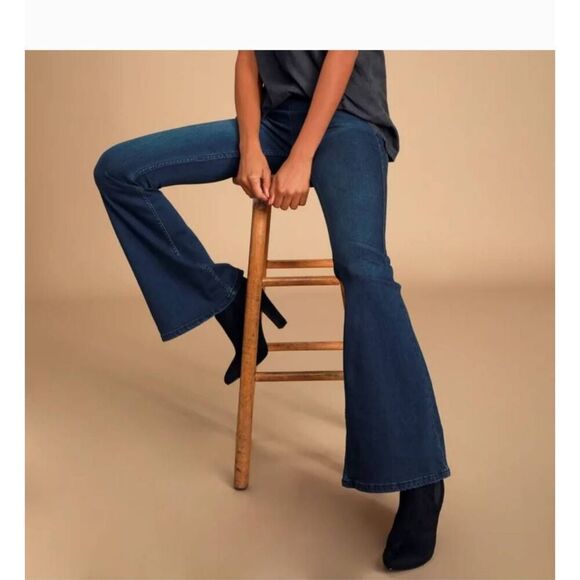 Free People Penny Flare Jeans 28 - Picture 1 of 10